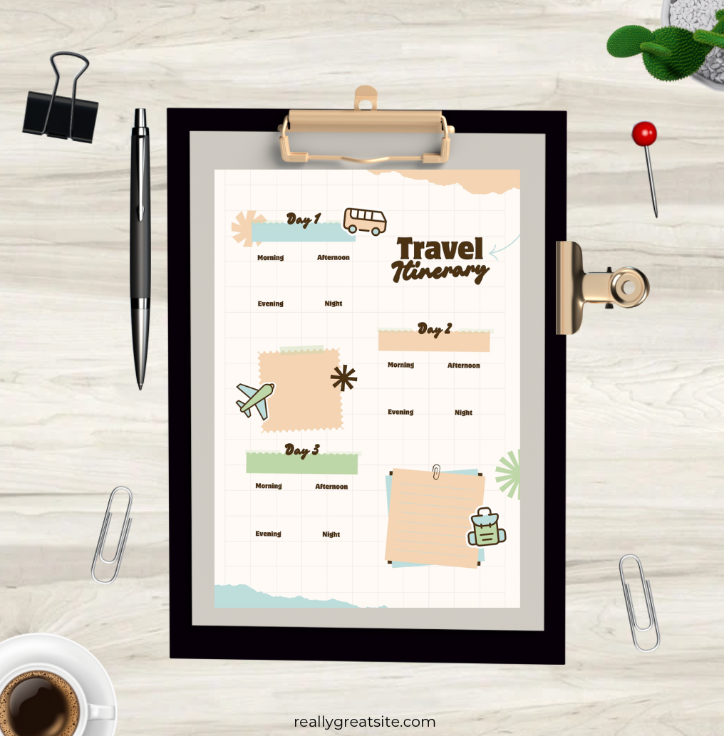 Travel Itinerary and Budget Planner
